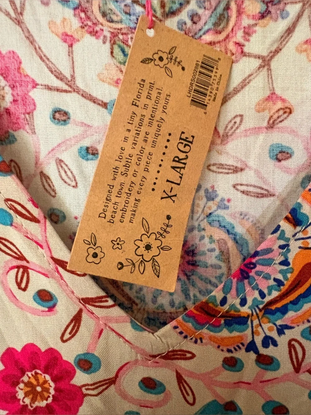 NWT Natural Life Charlotte Mini Dress, size XL - Picture 4 of 8